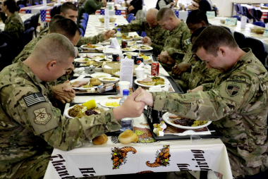 A Soldier's Thanksgiving in Afghanistan