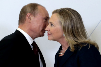 Cllinton and Putin