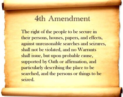 The 4th Amendment